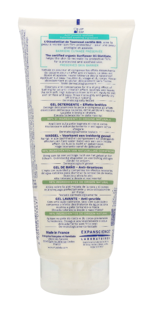 Mustela Bebe Stelatopia Cleansing Gel 200 ml