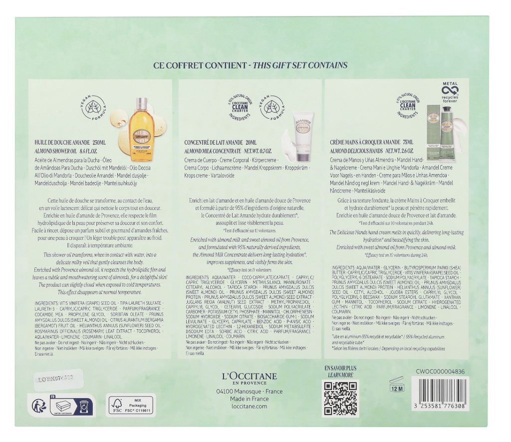 L'Occitane Sweetness Set