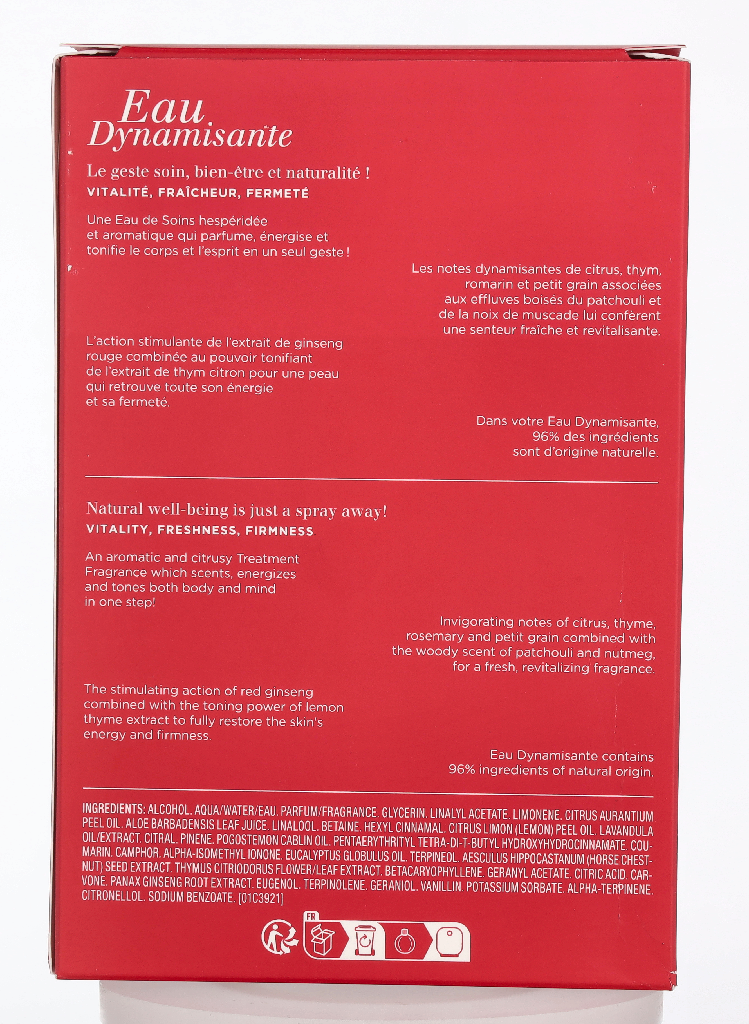 Clarins Eau Dynamisante Treatment Fragrance Splash