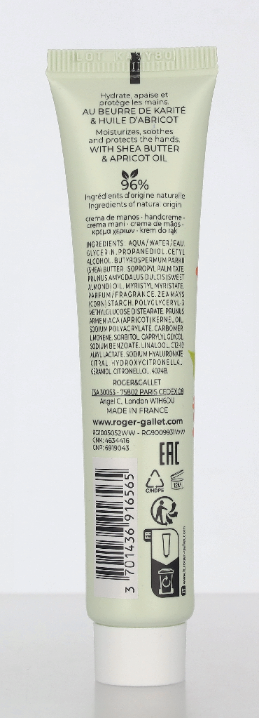 Roger & Gallet Fleur D'Osmanthus Hand Cream 30 ml