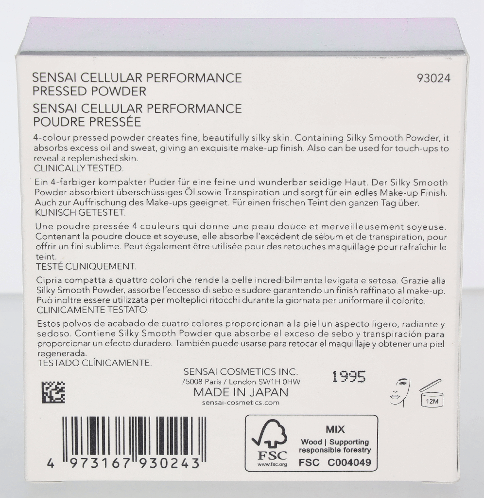 Sensai Anti-Ageing Found. Pressed Powder 8 g
