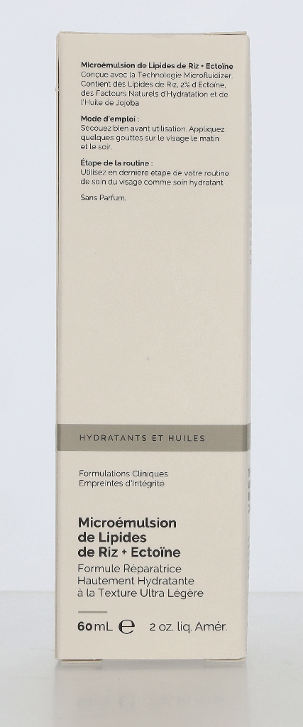 The Ordinary Rice Lipids + Ectoin Microemulsion Moisturizer 60 ml