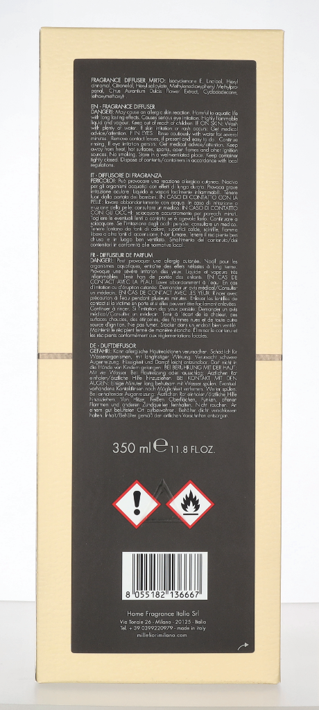 Millefiori Milano Selected Stick Diffuser Refill 350 ml