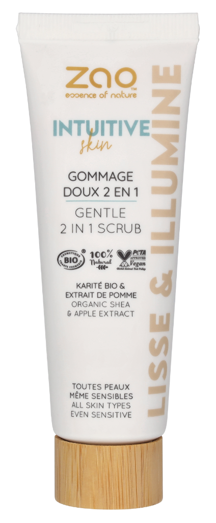 Zao Intuitive Skin Gentle 2 In 1 Scrub 50 ml