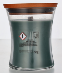 Woodwick Mint Leaves & Oak Medium Hourglass Candle