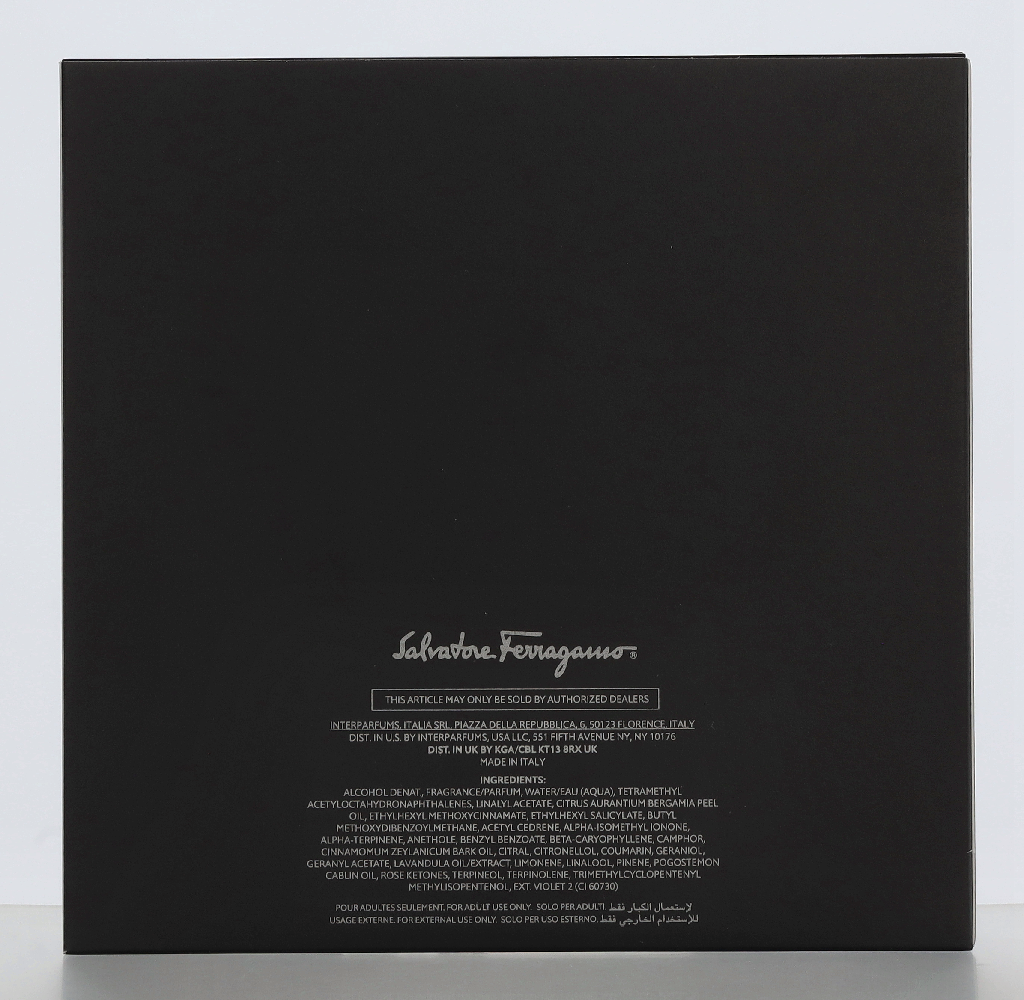 S. Ferragamo F By Ferragamo Black Edt Spray 100 ml