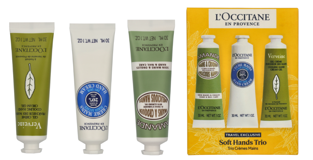 L'Occitane Soft Hands Trio Set 90 ml