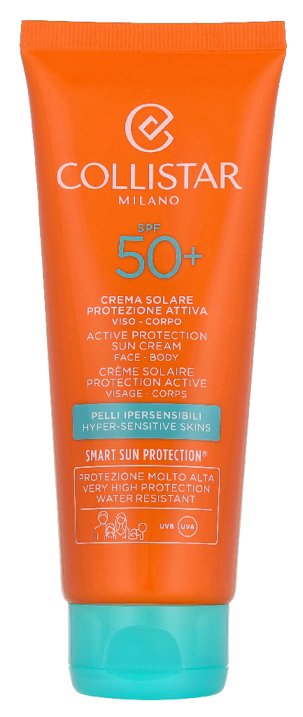 Collistar Active Protection Sun Cream Face-Body SPF50+ 100ml