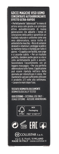 Collistar Magic Face Drops For Men 30 ml