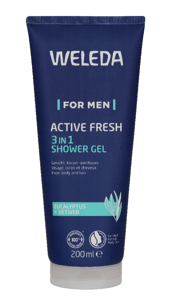 Weleda Men Active Fresh Invigorating Shower Gel 200 ml