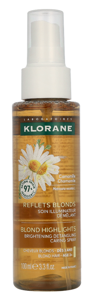 Klorane Blond Highlights Sun Light. Spr With Cham. 100 ml