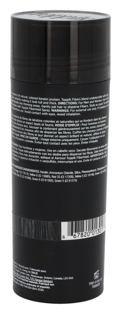 Toppik Hair Building Fibers - Black 55 g