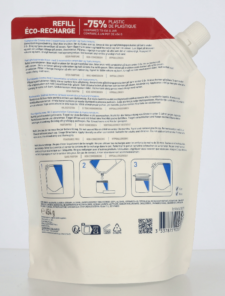 CeraVe Moisturizing Cream Eco Refill 454 g