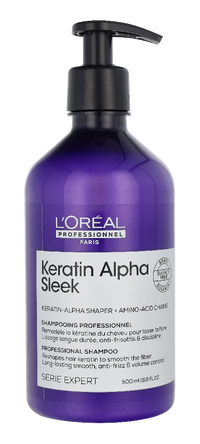 L'Oreal Serie Expert Keratin Alpha Sleek Shampoo 500 ml