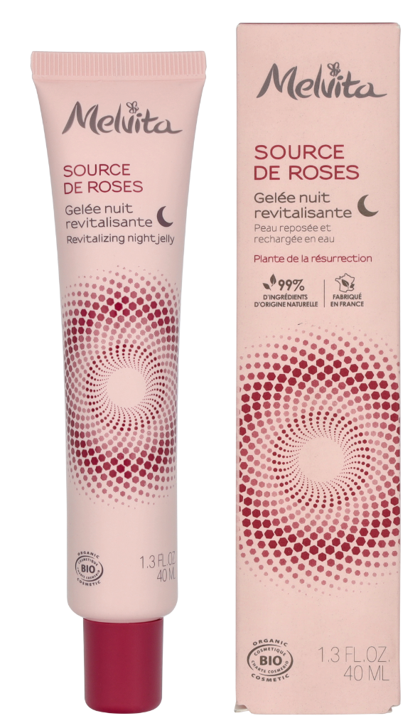 Melvita Source De Roses Revitalizing Night Jelly 40 ml
