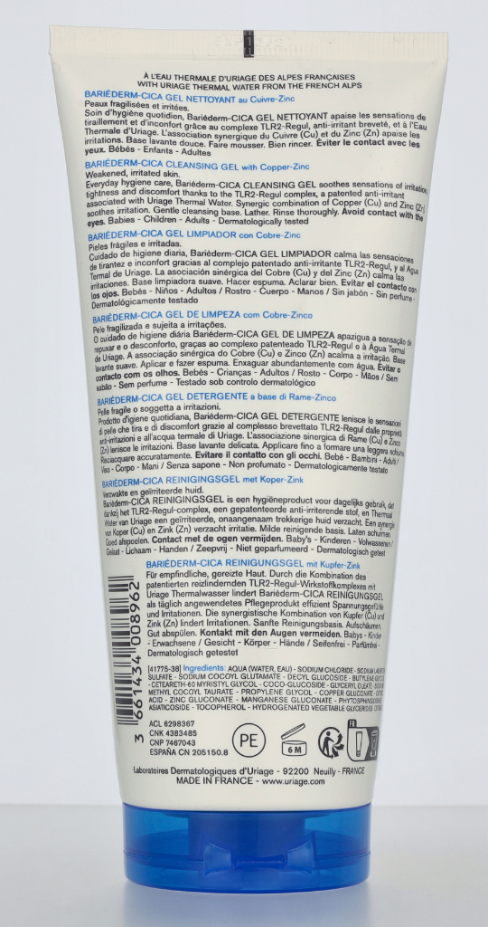 Uriage Bariederm Cleansing Cica-Gel 200 ml