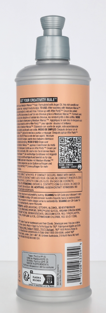 Tigi BH Moisture Maniac Moisturizing Conditioner 400 ml
