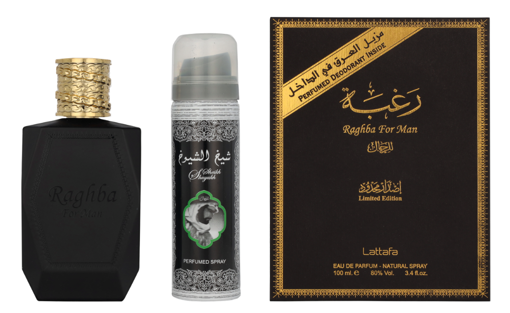 Lattafa Raghba For Man Giftset