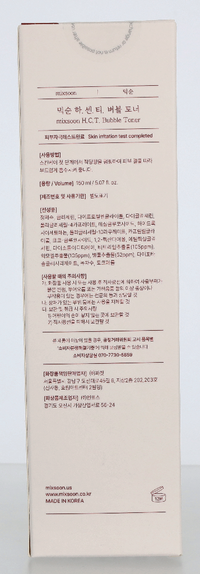Mixsoon H.C.T. Bubble Toner 150 ml