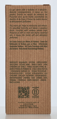 L'Occitane Verbena Cooling Hand Cream Gel 75 ml