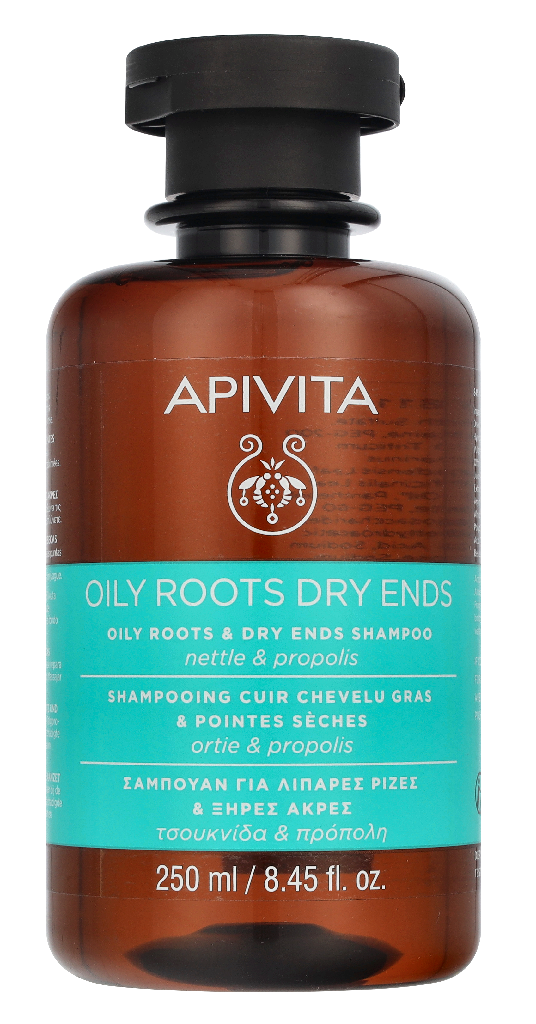 Apivita Oily Roots & Dry Ends Shampoo 250 ml
