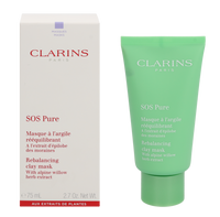 Clarins SOS Pure Rebalancing Clay Mask 75ml