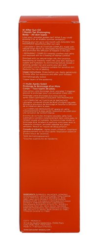 Lancaster Golden Tan Maximizer After Sun Oil 150ml