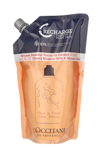 L'Occitane Cherry Blossom Bath & Shower Gel - Refill 500 ml