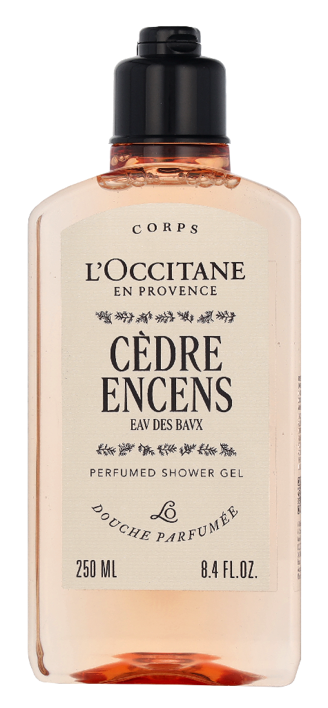 L'Occitane Cedre Encens Perfumed Shower Gel 250 ml