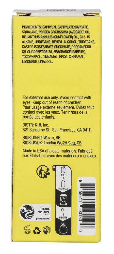 K18 Molecular Repair Hair Oil 30 ml