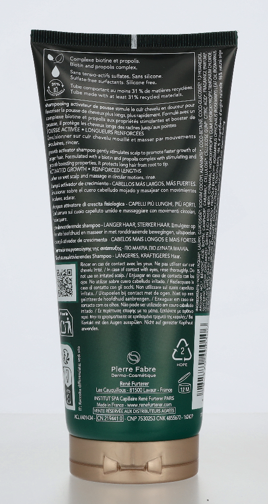 Rene Furterer Triphasic Growth Activating Shampoo 200 ml