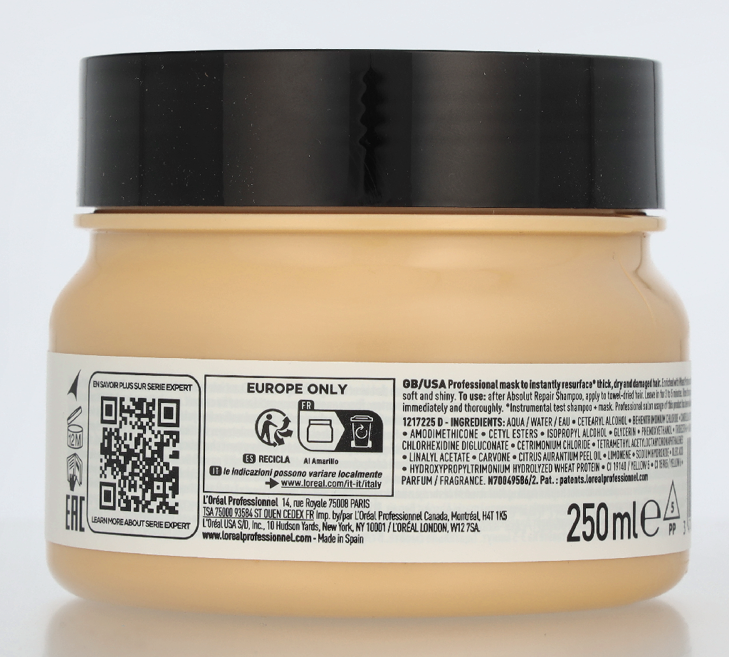 L'Oreal Serie Expert Absolut Repair Gold Quinoa Mask