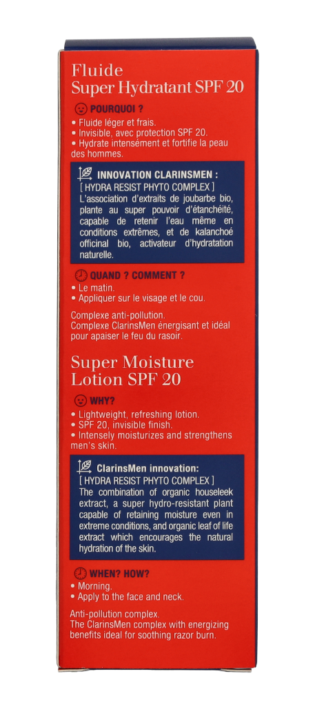 Clarins Men Super Moisture Lotion SPF20 50ml