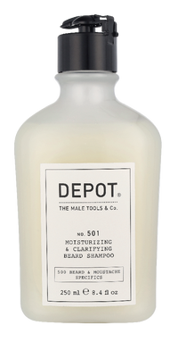 Depot No. 501 Moisturizing & Clarifying Beard Shampoo 250 ml