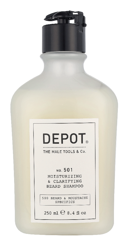 Depot No. 501 Moisturizing & Clarifying Beard Shampoo 250 ml
