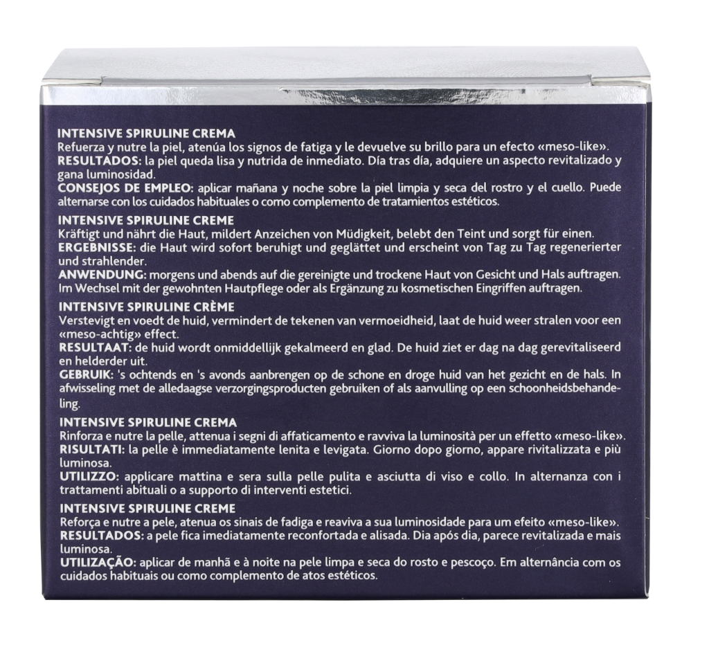 Esthederm Intensive Spiruline Cream 50 ml