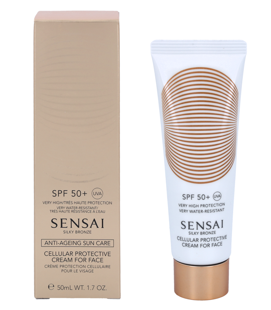 Sensai Silky Bronze Cellular Protective Face Cream SPF50+ 50 ml