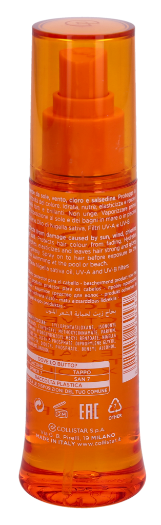Collistar Hairspray Protective Oil 100 ml