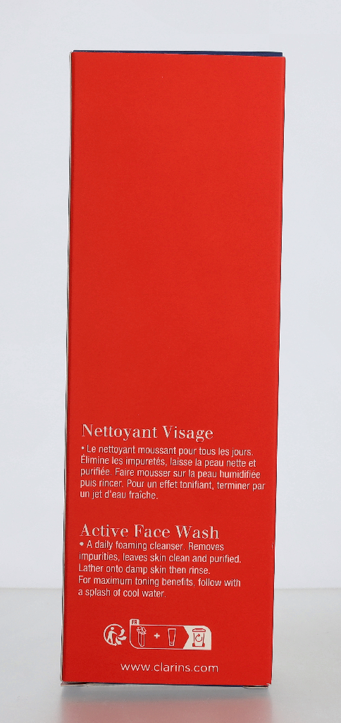 Clarins Men Face Wash Foaming Gel 125ml