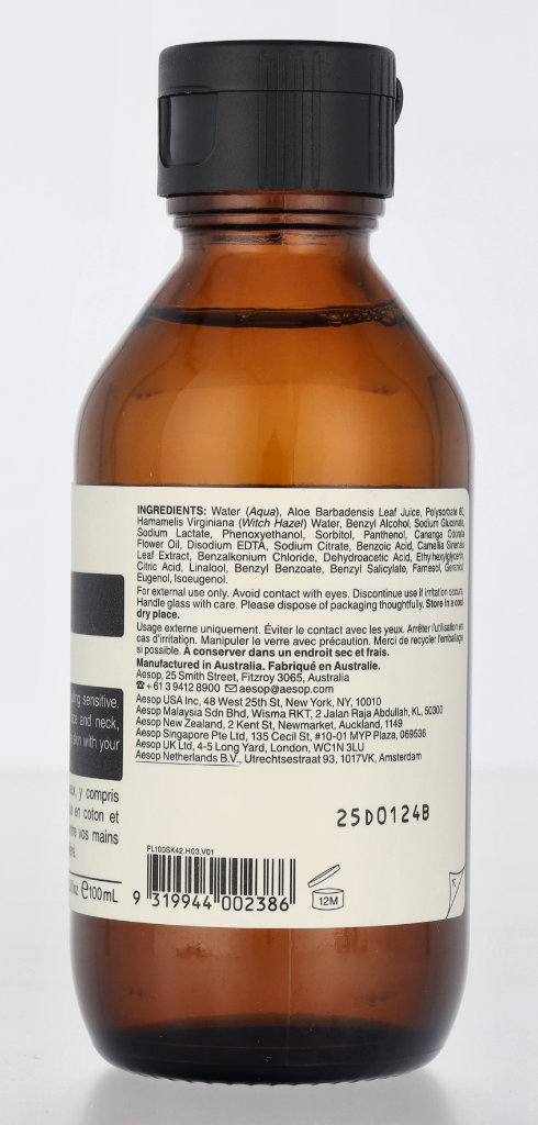 Aesop B & Tea Balancing Toner 100 ml