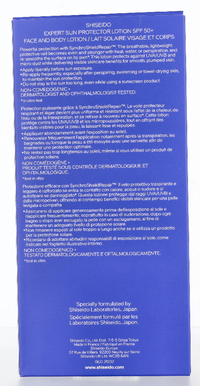 Shiseido Expert Sun Protector Face & Body Lotion SPF50+ 300 ml