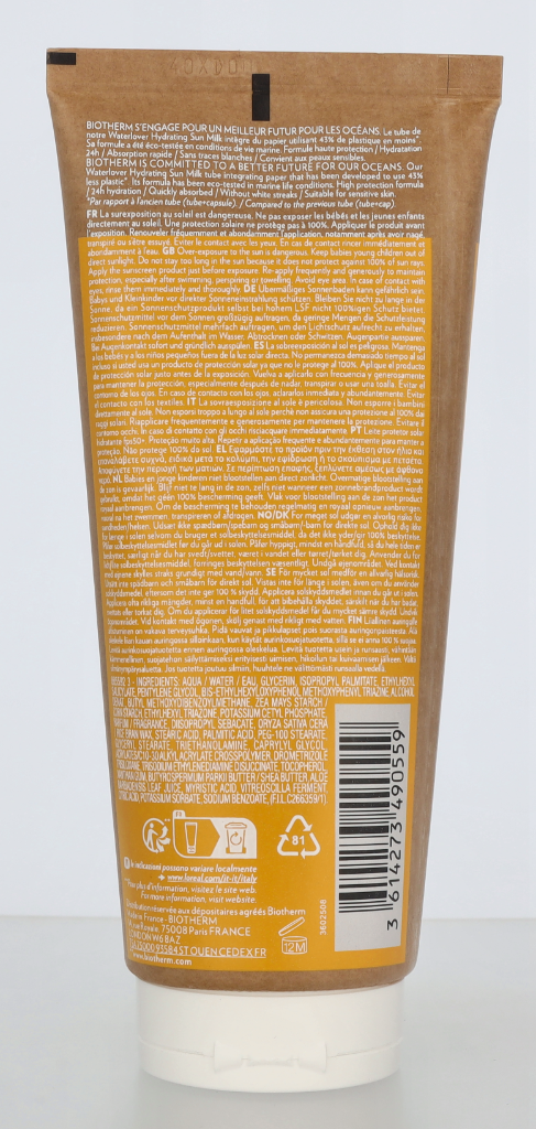 Biotherm Waterlover Hydrating Sun Milk SPF30 200ml