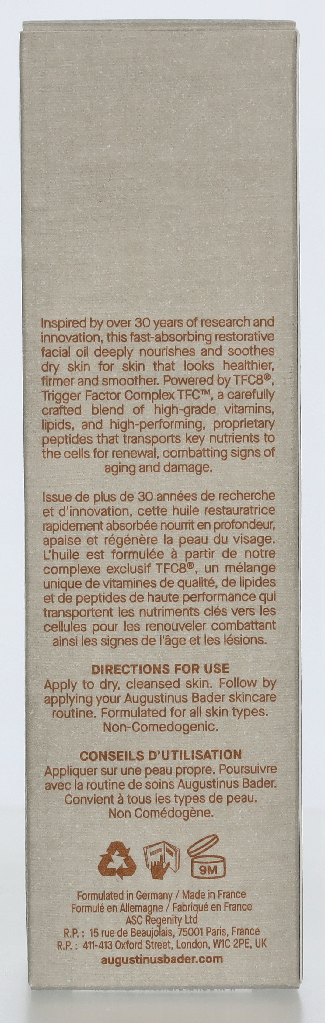 Augustinus Bader The Face Oil 30 ml