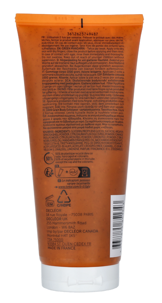 Decleor 1000 Grain Body Exfoliator 200ml