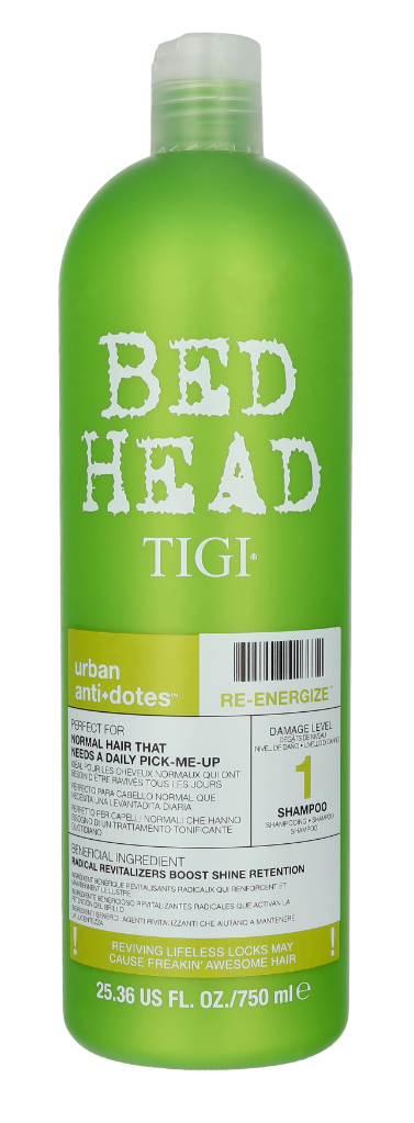 Tigi BH Re-Energize Shampoo 750 ml