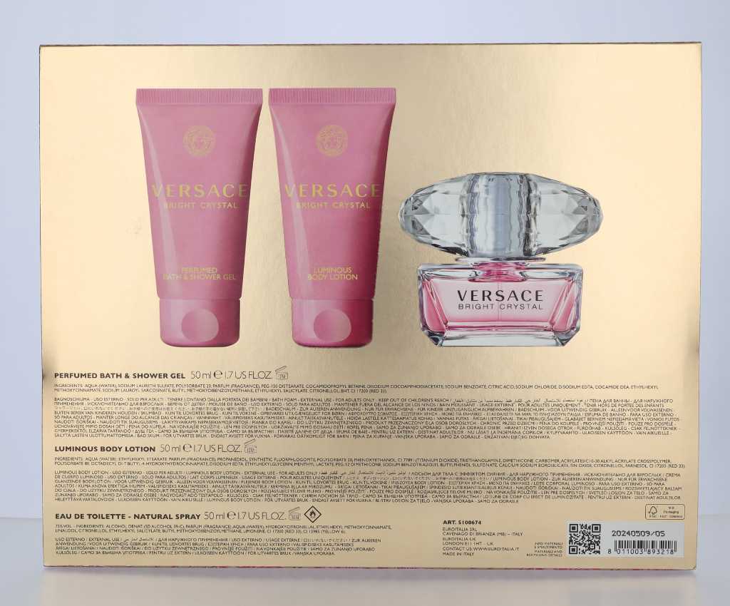 Versace Bright Crystal Giftset 150 ml