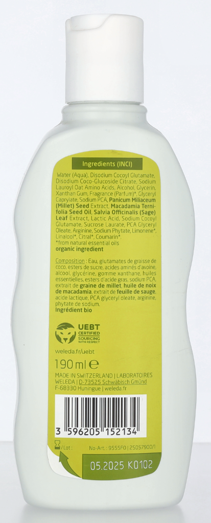 Weleda Millet Nourishing Shampoo 190 g