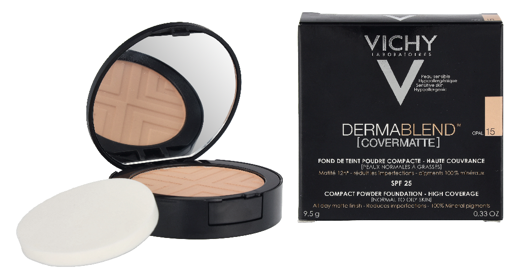 Vichy Dermablend Covermatte Compact Powder SPF25