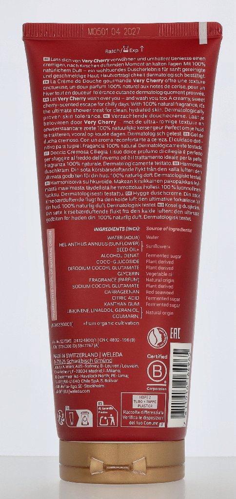 Weleda Very Cherry Shower Cream 200 ml