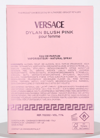 Versace Dylan Blush Pink Edp Spray